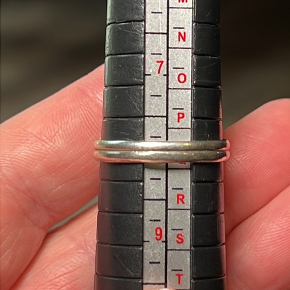 Size 8 Antique Art Deco ornate filigree left facing shell cameo 800 silver ring - Picture 3 of 6